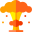 Nuclear explosion ícono 64x64
