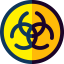 Biohazard sign 상 64x64