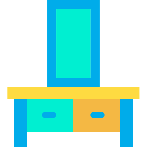 Dressing table icon