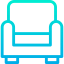 Armchair icon 64x64