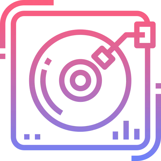 Record player icon