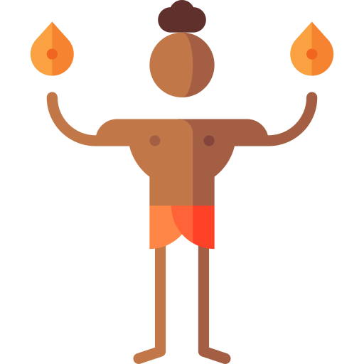 Fire dance icon
