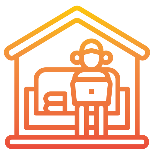Work from home Symbol