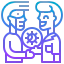 Virus transmission icon 64x64