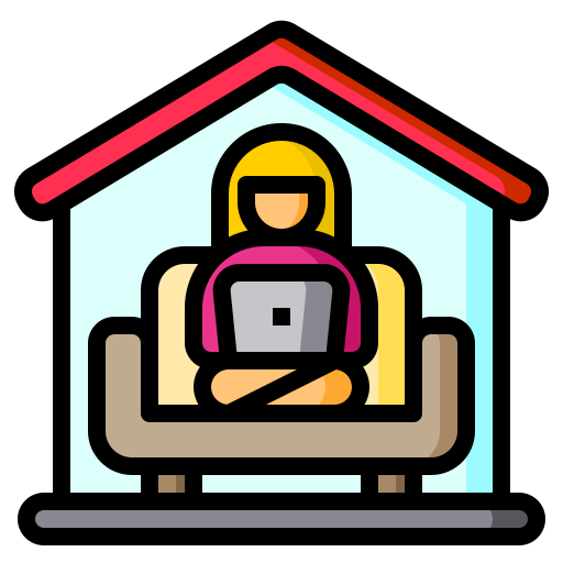 Work from home アイコン
