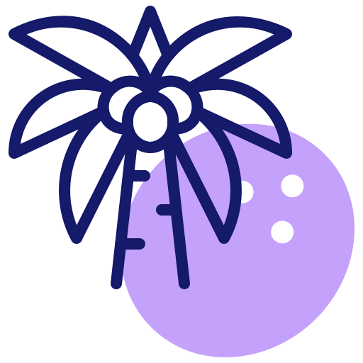 Palm trees icon