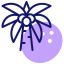 Palm trees 图标 64x64