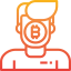 Bitcoin アイコン 64x64