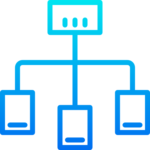 Flow chart icon