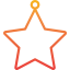 Christmas star icon 64x64