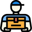 Delivery man icon 64x64