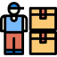 Delivery man icon 64x64