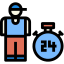 Delivery man icon 64x64