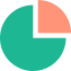Pie chart icon 64x64