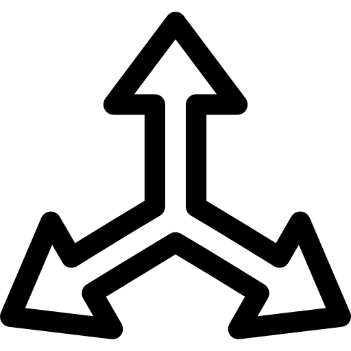 Three arrows Symbol