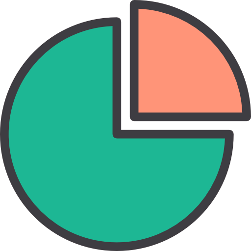 Pie chart icon