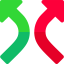 Two arrows icon 64x64