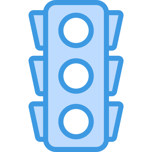 Traffic light icon