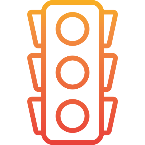 Traffic light icon
