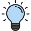 Light bulb icon 64x64