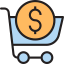 Online shopping icon 64x64