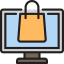Online shopping icon 64x64