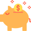 Piggy bank icon 64x64