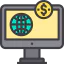 Online banking icon 64x64