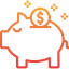 Piggy bank icon 64x64