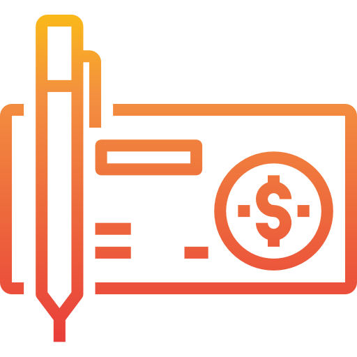 Cheque icon