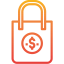 Shopping bag icon 64x64