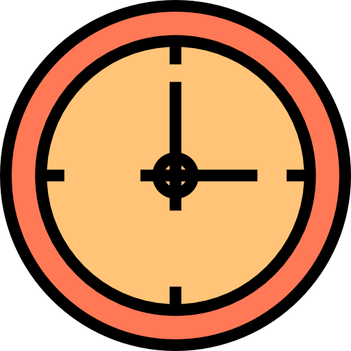 Wall clock icon