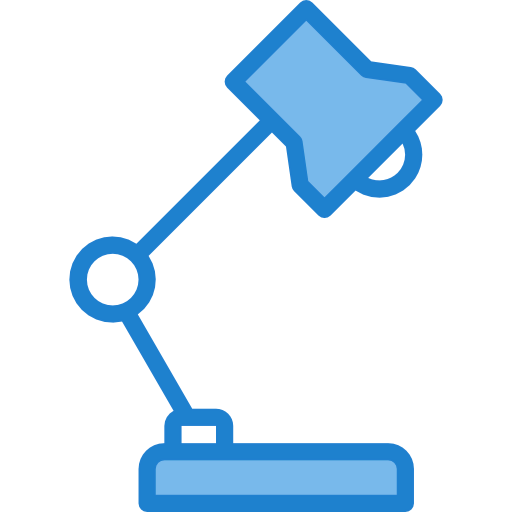 Desk lamp icon