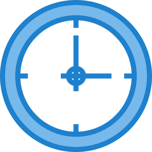 Wall clock icon