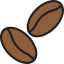 Coffee bean icon 64x64