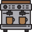 Coffee machine icon 64x64