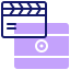 Clapperboard icon 64x64