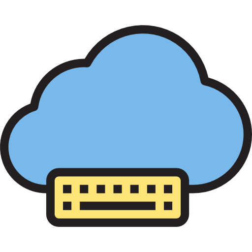 Cloud computing icon