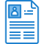 Curriculum vitae icon 64x64