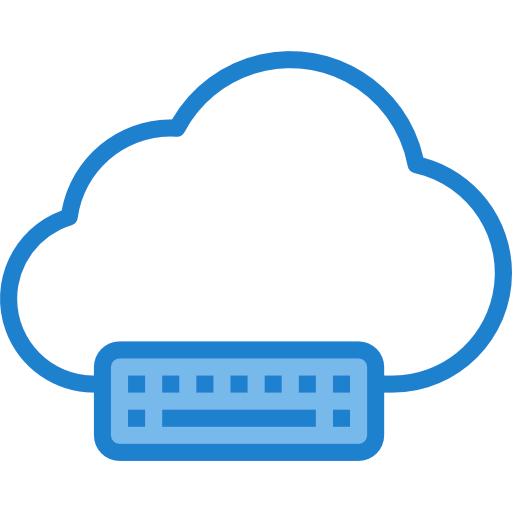 Cloud computing icon