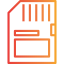 Memory card icon 64x64