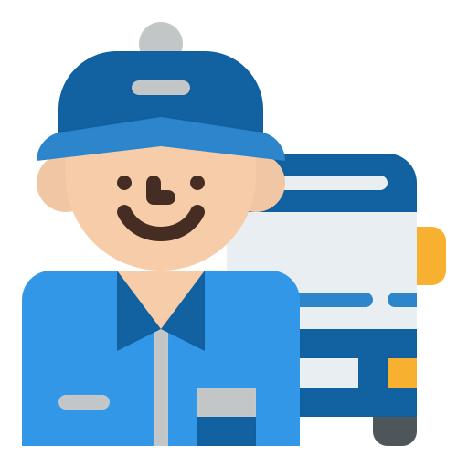 Bus driver icon