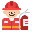 Firefighter icon 64x64