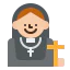 Nun icon 64x64