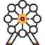 Ferris wheel icon 64x64