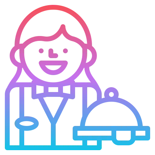 Waitress icon