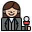 News reporter icône 64x64
