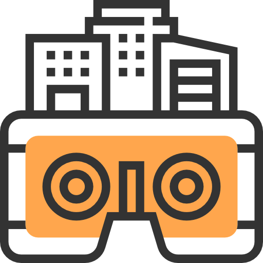 Virtual reality icon