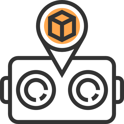 Virtual reality icon