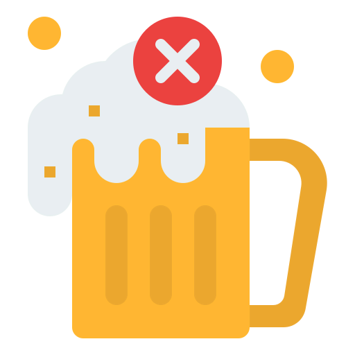 No alcohol icon